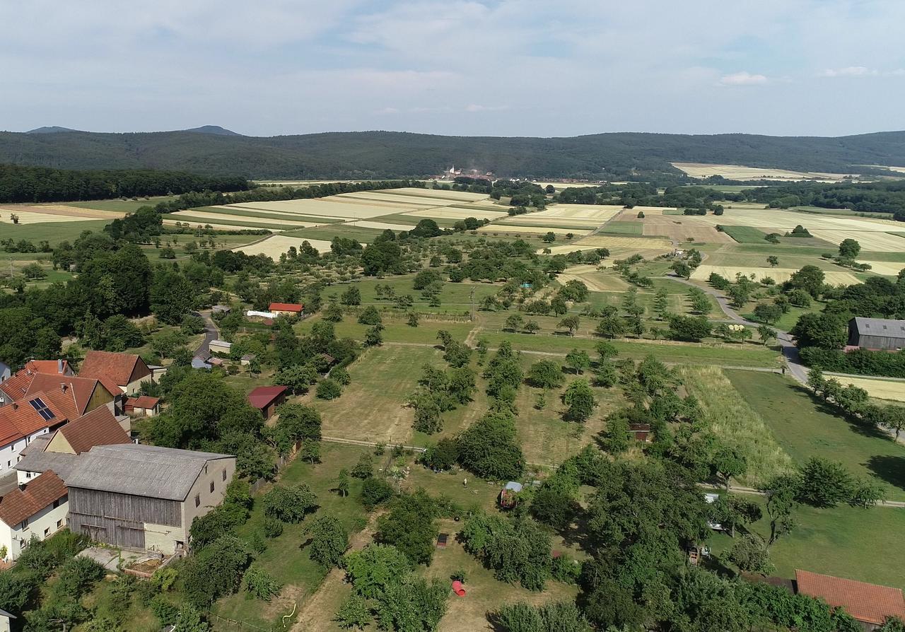 Ferienhaus Vom Bahratal Hausen (Rhon-Grabfeld) Exterior foto